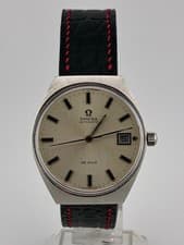 Amazing Hooded lugged OMEGA De Ville with date.