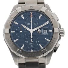 TAG HEUER CAY2112 Aqua racer WATCH Navy SS AT