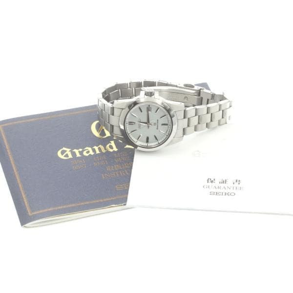 SEIKO GRAND SEIKO STGF057/4J52-0AA1 29mm SS Silver Dial Date Quartz #C576