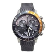 Tissot Seastar 1000 Chronograph Quartz Watch 45.5mm Silver Dial wrist 18cm