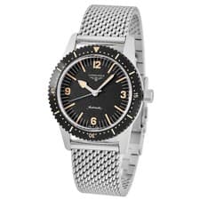 LONGINES heritage skin diver L2.822.4.56.6 Brand new, unused black rotatin