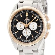 OMEGA Seamaster Aqua Terra 2008 Beijing Olympic K18RG SS Men's Watch #HD373