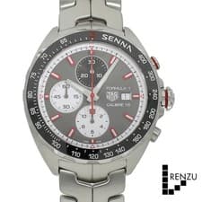 Used TAG HEUER Formula 1 Caliber 16 Chronograph Ayrton Senna Tribute Edition CAZ