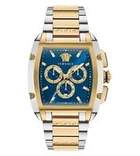 Versace Dominus Chronograph Quartz Blue Dial Men Watch VE6H00723