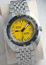 Doxa Sub 300T Divingstar Automatic Yellow Dive Watch