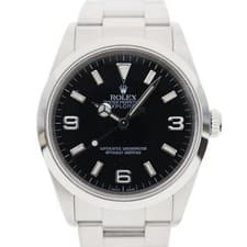 Rolex Explorer 1 114270 36mm Stainless Steel Black Dial Automatic Box #KN186
