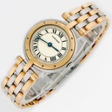 Cartier Panthere Vendome 3-Row 18K Gold /SS 2-Tone Ladies Watch 24mm 1057920