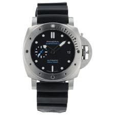 Panerai Submersible Black Dial 42mm Automatic Movement Men’s Watch PAM00973