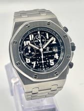 Audemars Piguet Royal Oak Offshore 26170ST Steel Bracelet Black Dial Chronograph