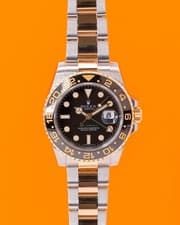 Rolex GMT Master II 40mm 116713LN Two Tone Black 2010