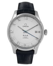 Omega Deville Hour Vision 431.13.41.21.02.001 Date Chronometer Steel 41MM Men's