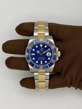 2016 Rolex Submariner Blusey 40mm Stainless Steel/Yellow Gold 116613LB-0005