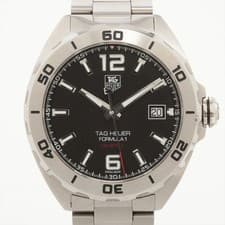 TAG Heuer Formula 1 WAZ2113 SS SS AT black dial 4 Extra Links