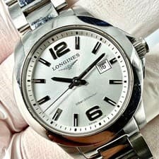 Longines HydroConquest L3.376.4 Watch Battery New Used Authentic