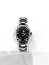 Omega Seamaster Aqua Terra Quartz Watch 2518.50 36mm Black Dial