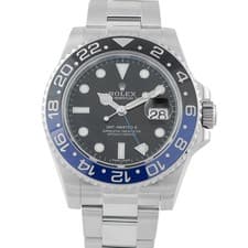 Rolex Rolex GMT-Master II Batman Steel Watch 116710BLNR