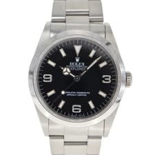 Rolex Explorer 1 14270 36mm Stainless Steel Black Dial Automatic Box #KN201