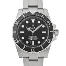 ROLEX Submariner 114060 black WATCH 721893