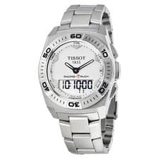 Tissot Racing-Touch Chrono Stainless Steel White Dial Men's Watch T0025201103100