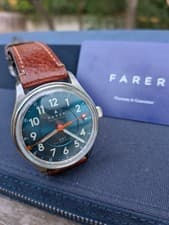 Farer Lander IV GMT 39.5mm – Sea Green Dial – Full Kit – Sellita SW330-2