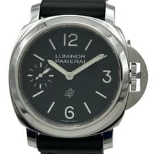 PANERAI Luminor Logo 44mm PAM01084 Black Stainless Steel Manual Winding #OK1058