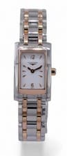 Ladies LONGINES DolceVita Quartz 18ct Rose Gold & Steel L5.185.5 - 20mm - £1600