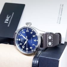 IWC 43mm Blue Dial Big Pilot REF: IW329303 (Full Set-2021)