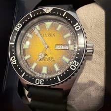 Citizen NY0120 01X Diver Automatic Watch Timepiece Wristwatch Professional
