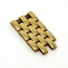 14k Yellow Gold Woman Les Palais Concord 3 Watch Links