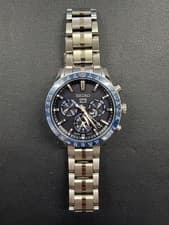 Seiko Astron SBXC001 GPS Solar Titanium Blue Black Dial Men's Watch from Japan