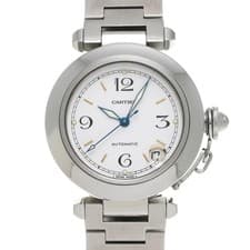 CARTIER Pasha C W31015M7 white WATCH 702166