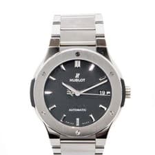 Hublot Classic Fusion 510.NX.1170.NX 45mm Titanium Black Dial Automatic #KN279