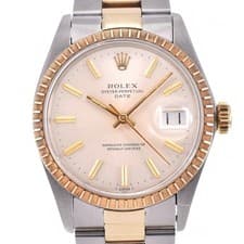 discount ROLEX Oyster Perpetual Date 1505 vintage Cal.1570 SS/YG Men's N#143196