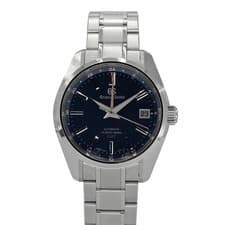 Grand Seiko Heritage Collection SBGJ235 40mm SS Navy Dial Automatic GMT #KN272