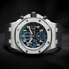 Audemars Piguet Royal Oak Offshore Chrono 42mm Steel Batman AP 26470ST Full Set