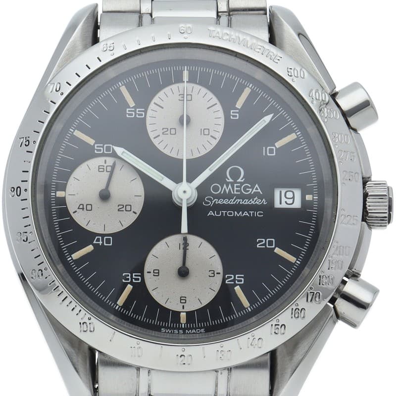 OMEGA Speedmaster Date Chronograph 39mm 3511.50 Stainless Steel mensWatch bl...