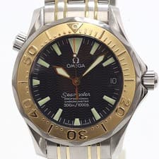 OMEGA Boys watch Seamaster300 Professional 2453.50 Black Dial Automatic