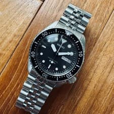 SEIKO Diver's Watch 7C43-6010 200m Black Dial