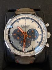 Zenith Chronomaster El Primero Bamford Watch Division Custom Production WARRANTY