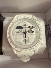 Omega x Swatch Mission To Earthphase Moonshine Gold Ref. SO33W701L Brand New