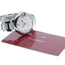 CARTIER BALLON BLEU DE CARTIER W4BB0021 33mm SS Silver Dial Automatic #C063