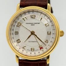 Frederique Constant Pointer Date FC320x35/36 Silver Auto Mens Watch