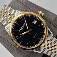 Raymond Weil Freelancer Steel Black Dial Automatic Mens Watch 2740-SP5-20011