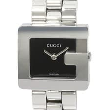 Gucci G-Square G-Watch 3600J Women's, Used, Gold-tone, Elegant Accessory