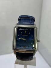 Vintage Seiko VFA 3922-504A Blue Dial Quartz 32.1mm X 34.4mm Men's Watch