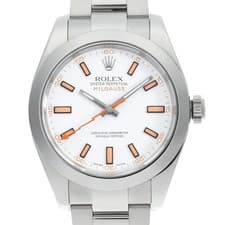 ROLEX Milgauss 116400 white Random Number second hand mens