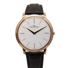 Jaeger-LeCoultre Master Ultra Thin Q129.25.20 39mm K18PG White Dial #KN161