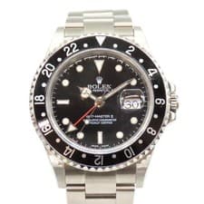Rolex GMT Master II 16710 40mm SS Black Dial Automatic GMT Box Papers F5 #KN056