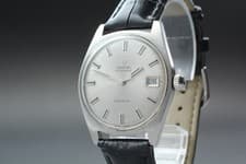 1968 Near MINT OMEGA Geneve 34mm 166.041 Automatic Silver Dial Men's Vintage