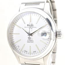 Ball Watch Fireman Enterprise NM2188C Automatic Date White Dial Men's Watch 40mm